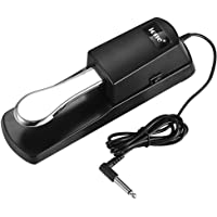 OurLeeme Pedal Piano- Pedal Sustain Pedales para Teclados Electrónicos para Yamaha Casio Korg Roland Behringer Moog…